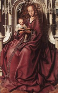 Virgin and Child by Quentin Massys - hand-painted oil reproduction