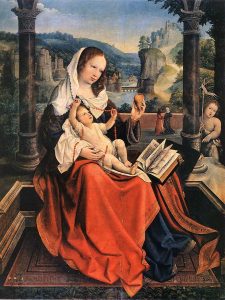 Virgin and Child by Bernaert van Orley - hand-painted oil reproduction
