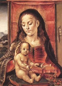 Virgin and Child by Pedro Berruguete - hand-painted oil reproduction