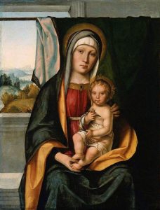 Virgin and Child by Boccaccio Boccaccino - hand-painted oil reproduction