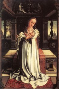 Virgin and Child II by Bernaert van Orley - hand-painted oil reproduction