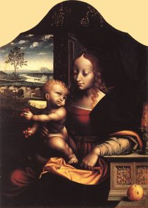 Virgin and Child b by Joos van Cleve - hand-painted oil reproduction