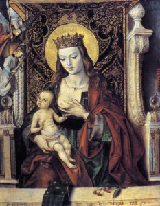 Virgin and Child b by Pedro Berruguete - hand-painted oil reproduction
