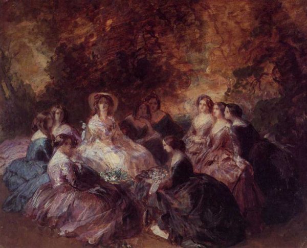 The Empress Eugenie Surrounded by Franz Xavier Winterhalter