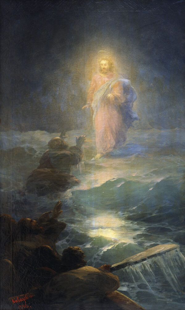 Walking on Water b by Ivan Aivazovsky