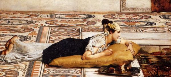 Water Pets by Lawrence Alma-Tadema