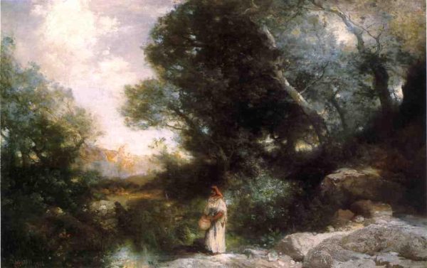 A Water Pocket in Southern Utah by Thomas Moran