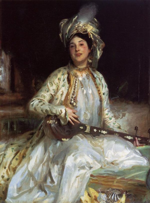 Almina, Daughter of Asher Wertheimer by John Singer Sargent
