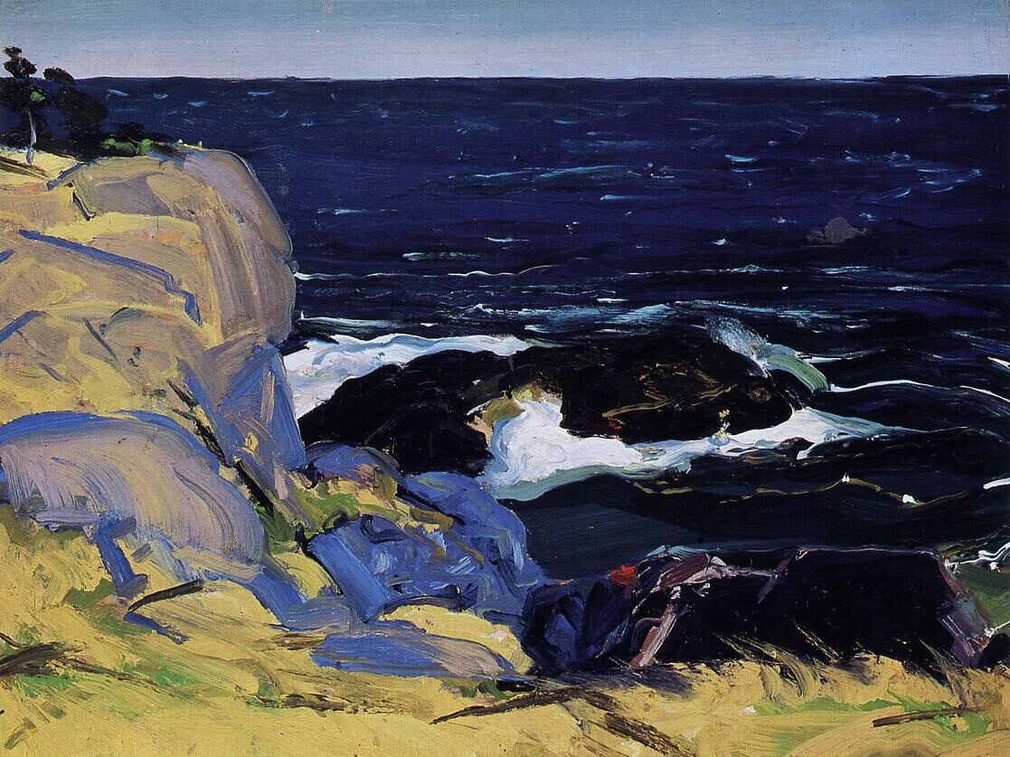 West Wind by George Bellows - hand-painted oil reproduction