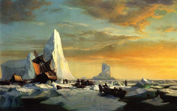 Whalers Trapped by William Bradford