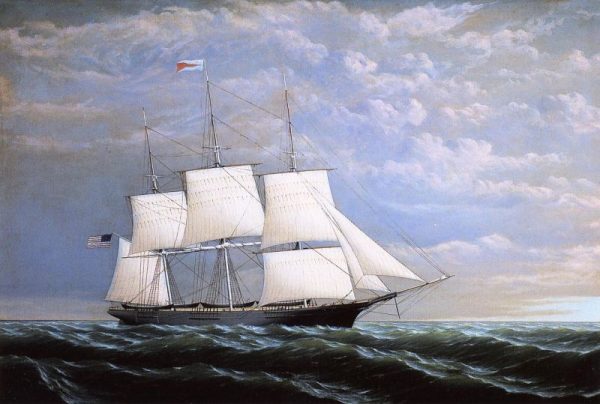 Whaleship 'Syren Queen' of Fairhaven by William Bradford