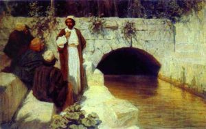 What People Think About Me by Vasiliy Polenov - hand-painted oil reproduction