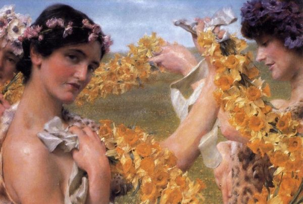 When Flowers Return by Lawrence Alma-Tadema