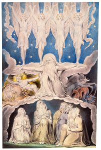 When the Morning Stars Sang Together by William Blake - hand-painted oil reproduction