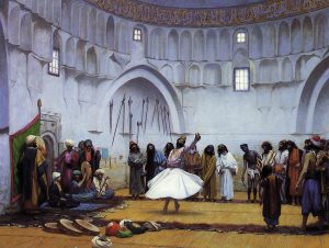 Whirling Dervishes by Jean-Leon Gerome - hand-painted oil reproduction