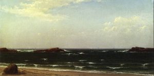 White Caps by Alfred Thompson Bricher - hand-painted oil reproduction