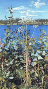Wild Angelica by Akseli Gallen-Kallela - hand-painted oil reproduction