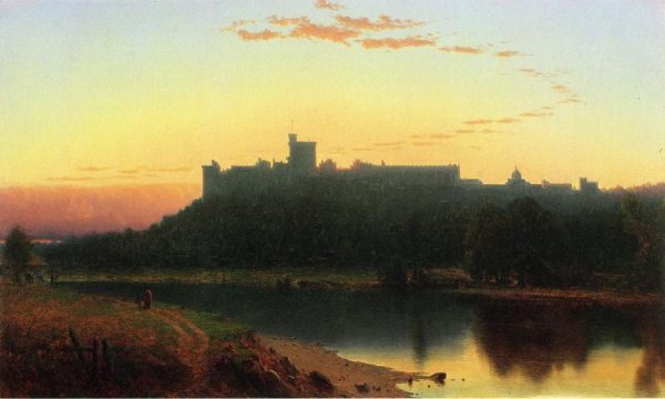 Windsor Castle by Sanford Robinson Gifford