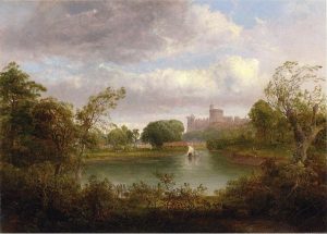 Windsor Castle by Thomas Doughty - hand-painted oil reproduction