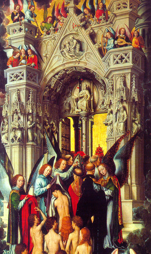 The Last Judgement Triptych, Detail Of Left Wing