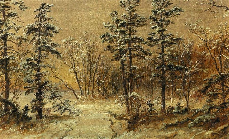 Winter Wonderland by Jasper Francis Cropsey - hand-painted oil reproduction