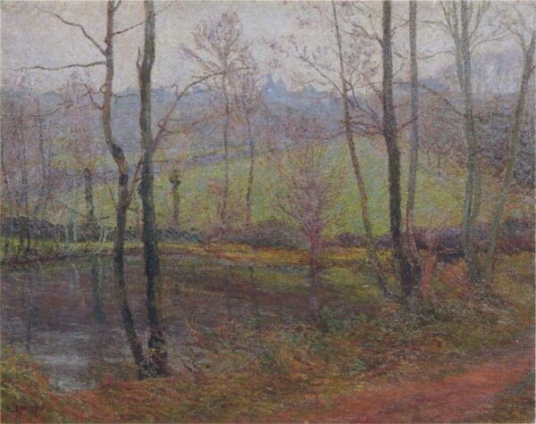 Wooded Landscape by Gustave Loiseau