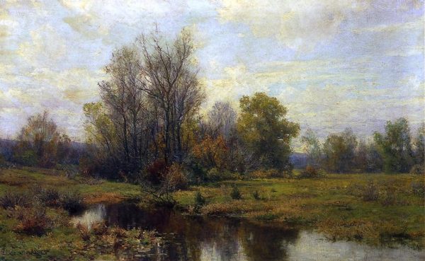 Woodland Scene by Hugh Bolton Jones