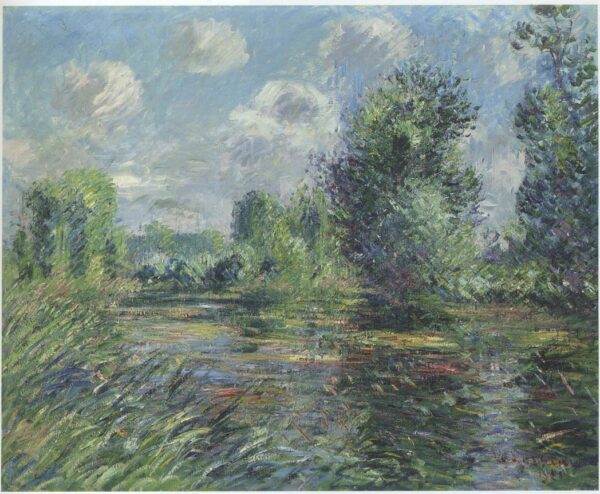 Woods near Eure River by Gustave Loiseau
