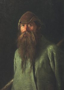Woodsman by Ivan Nikolaevich Kramskoy - hand-painted oil reproduction