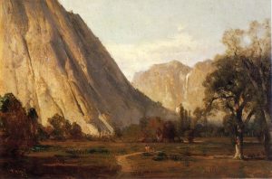 Yosemite by Thomas Hill - hand-painted oil reproduction