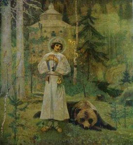 Youth Of Saint Sergiy Radonezhsky by Mikhail Nesterov - hand-painted oil reproduction