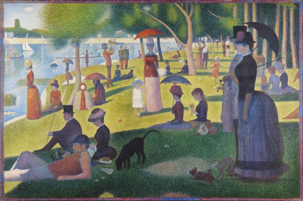 A Sunday Afternoon on the Island of La Grande Jatte by Georges Pierre Seurat