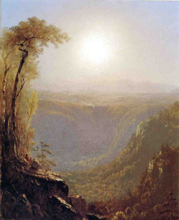 Kauterskill Clove, in the Catskills by Sanford Robinson Gifford