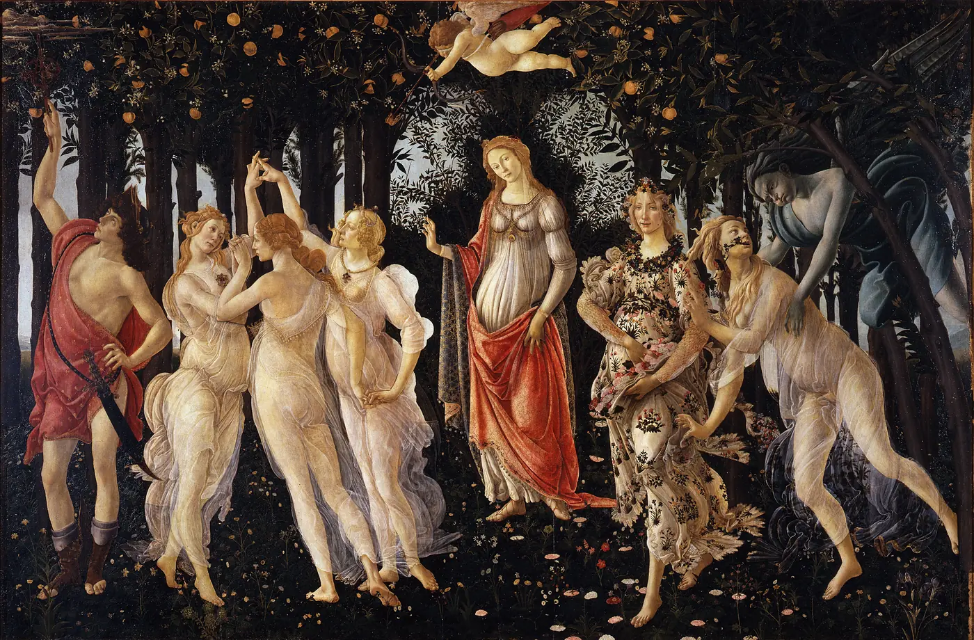 The Birth of Venus by Botticelli: Who Are the Figures Around Venus?
