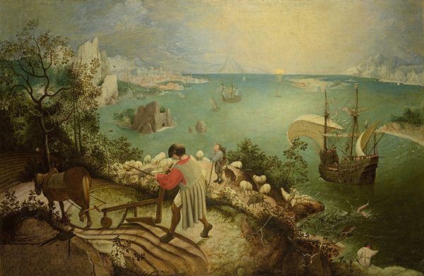 Landscape with the Fall of Icarus by Pieter Brueghel the Elder