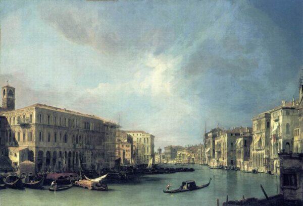Canal Grande, looking North from near the Rialto Bridge