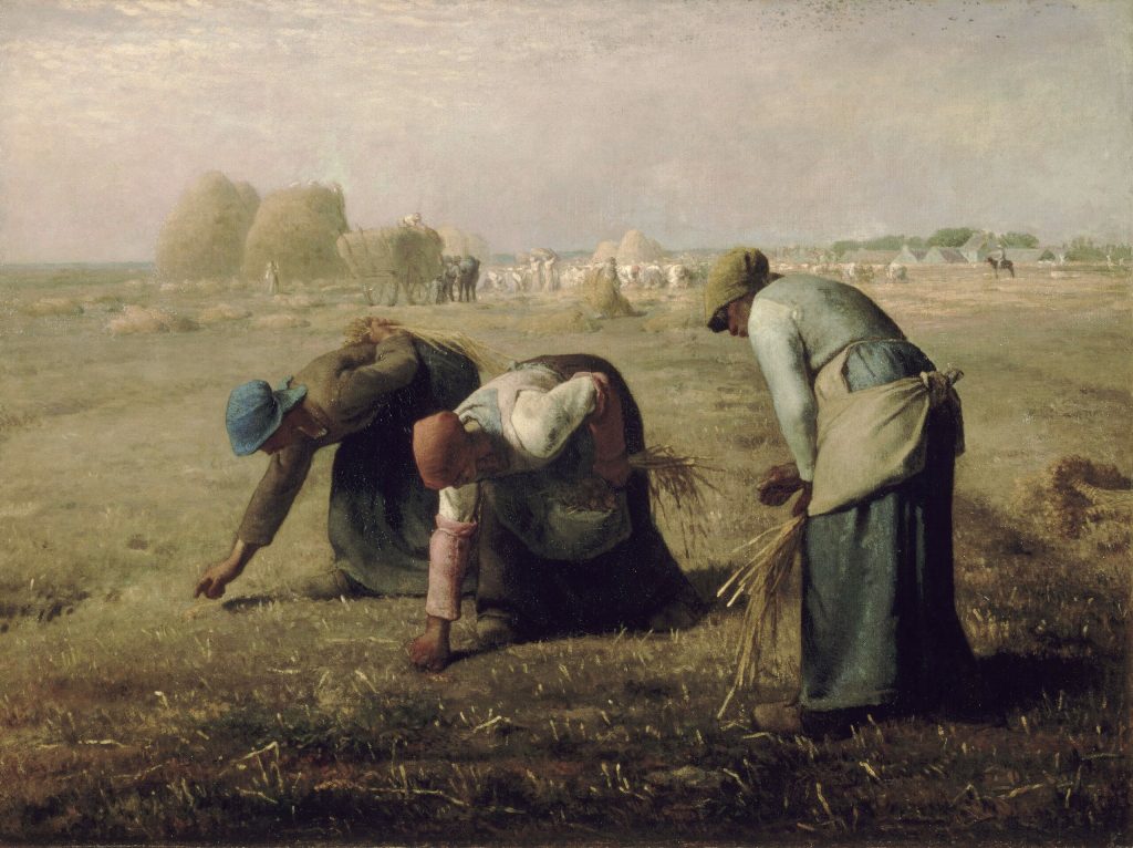 The Gleaners by Jean Francois Millet, hand-painted oil reproduction