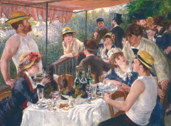 Luncheon of the Boating Party by Pierre Auguste Renoir