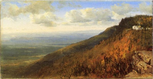 A Sketch from North Mountain, In the Catskills by Sanford Robinson Gifford