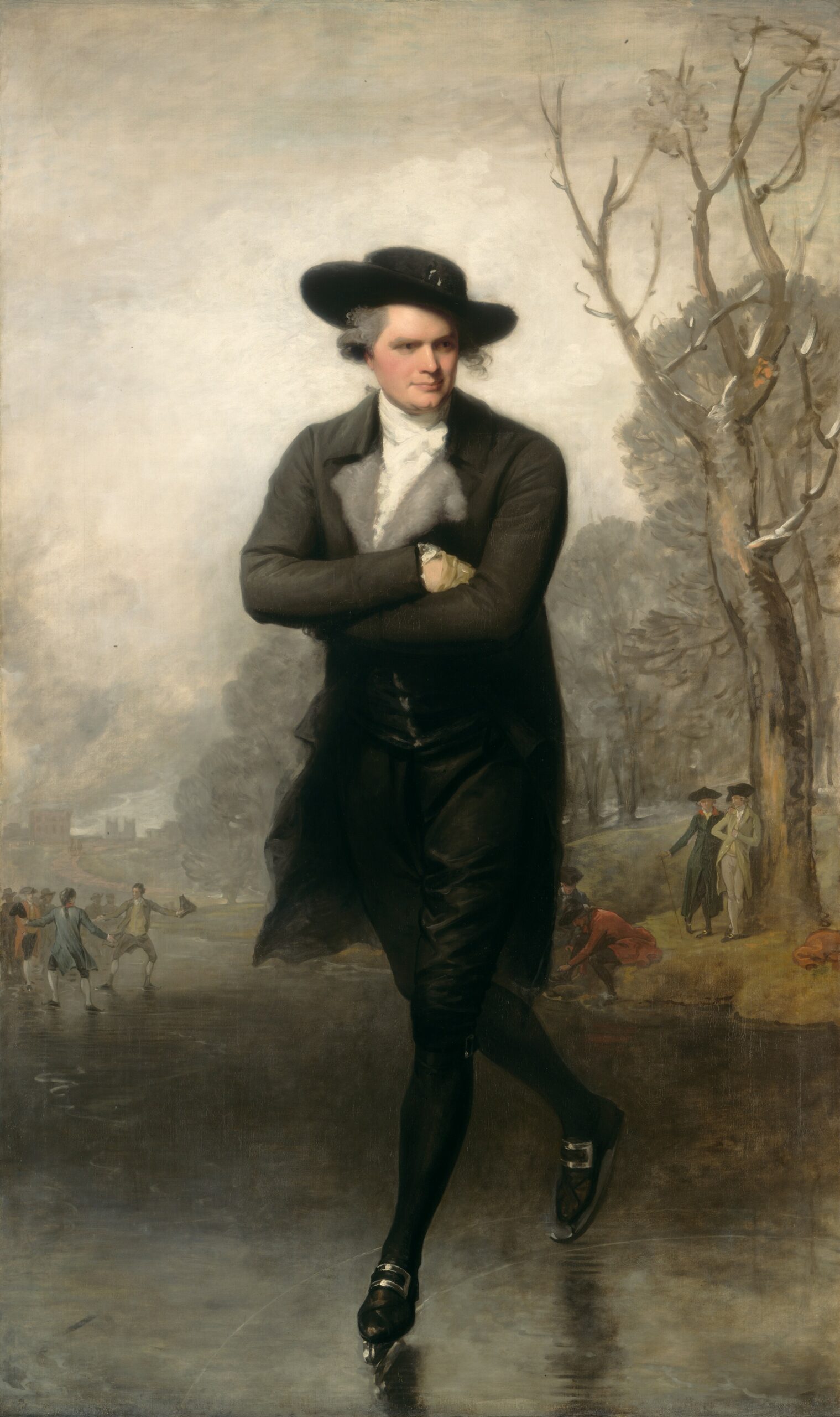 Portrait Of A Gentleman Skating