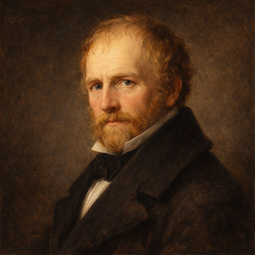 Portrait of Caspar David Friedrich