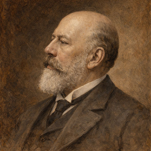 Portrait of Andreas Achenbach