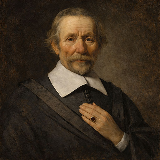 Portrait of Caesar van Everdingen
