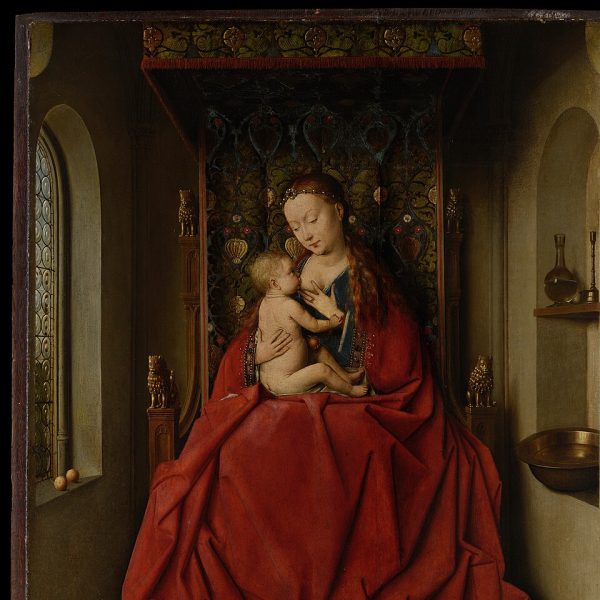 The Lucca Madonna by Jan Van Eyck