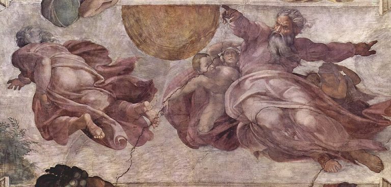 The Sistine Chapel Ceiling by Michelangelo