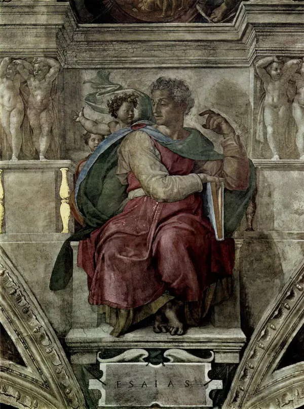 The Prophet Isaiah by Michelangelo