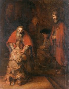 The Return of the Prodigal Son by Rembrandt - hand-painted oil reproduction