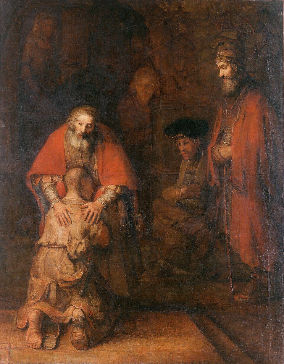 The Return of the Prodigal Son by Rembrandt - hand-painted oil reproduction