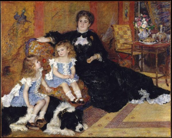 Madame Georges Charpentier and Her Children by Pierre Auguste Renoir