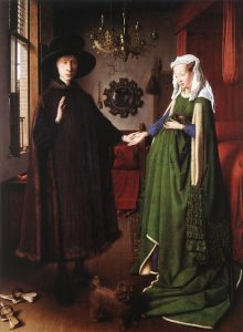 The Arnolfini Portrait by Jan Van Eyck, hand-painted oil reproduction